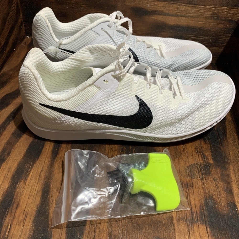 Nike Zoom Rival Distance- White- DC8725-100- M9/W10.5-